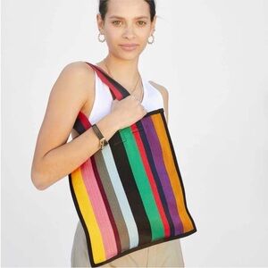 NWT Clare V. ribbon tote bag